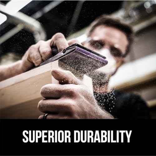 3M Pro Grade Precision Sanding Sheets with No-Slip Grip, 3-2/3 x 9 in, Assorted Grits, 6-Pack (SHTRASST-PGP6T)