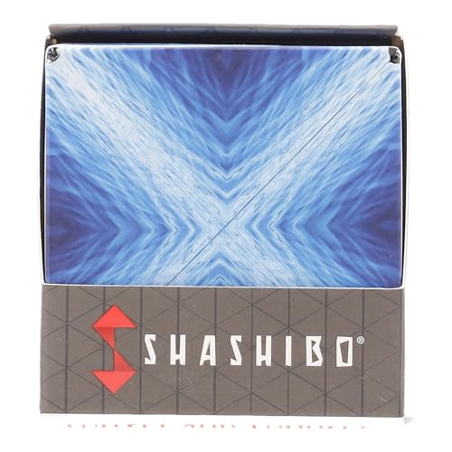 Shashibo Shape Shifting Box - STEM Magnetic Fidget Cube That Transforms Into Over 70 Shapes, Download Fun in Motion Toys Mobile App (Blue Planet)