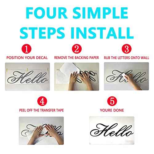 Wall Stickers, Inspirational Wall Decals, (Easy to Apply), Wall Decor Vinyl Art Quotes Motivational Gym Office Living Room Bedroom Teamwork Poster Home Family Word, When You Feel Like Quitting 13"X19"