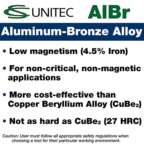 CS Unitec | Non-Sparking & Non Magnetic Aluminum Bronze Socket | 6 Point Socket 9/16 in, 3/8 in Drive