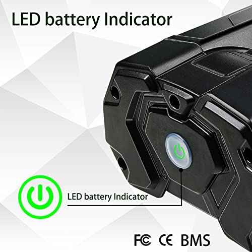 DTK Replacement for EGO 56V Battery BA2800 BA4200 BA1400 Compatible with 56 Volt Power Tools Batteries 5.3Ah