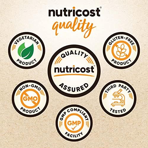 Nutricost Organic Reishi Mushroom Powder 0.5LB (8oz) - USDA Certified 100% Organic, Vegetarian, Non-GMO, Gluten Free