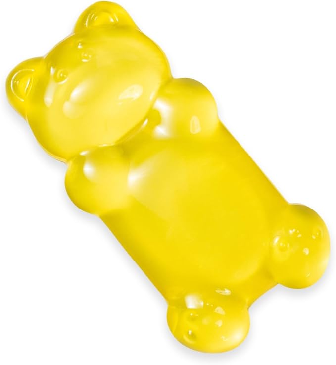 Ergonomic Silicone Gel Mouse Wrist Rest ?€?Yellow Clear Cute Bear Mouse Wrist Rest, Comfort & Support for Typing and Gaming