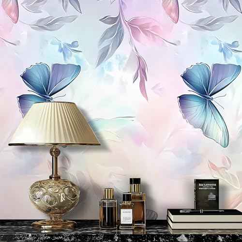 Wallpaper Peel and Stick Contact Paper Self Adhesive Wall Paper - Elegant Veined Design Wallpaper for Bedroom Bathroom
