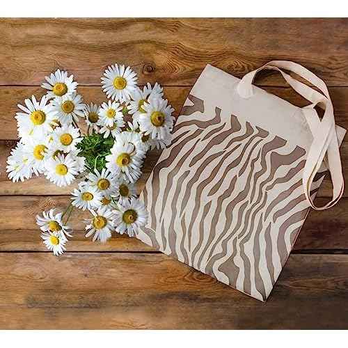 GSS Designs Zebra Stencils for Painting on Wood Canvas Paper Fabric Floor Wall Tile Zebra Skin Stencils 12x12Inch Reusable DIY Art and Craft Stencil