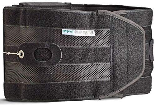 ASPEN Medical Products Quikdraw PRO Back Brace with Pulley System Lower-Back and Lumbar Pain Relief for Men and Women, Breathable Lumbar Brace, Small