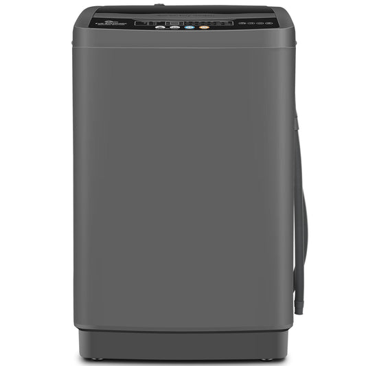 Nictemaw Portable Washing Machine 20Lbs Portable Washer Machine with Drain Pump, 2.8 Cu.ft Compact Washing Machine with 10 Programs 8 Water Levels Laundry Washer for Apartment, Home, Dorms, Rv