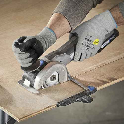 3 Pairs High Level Cut Resistant Work Gloves for High Risk Work, ANSI A7 Cutting Gloves with Reinforced Thumb, Used for WoodWorking, Construction, Non Slip, Durable, Breathable & Cool, S, PR3727