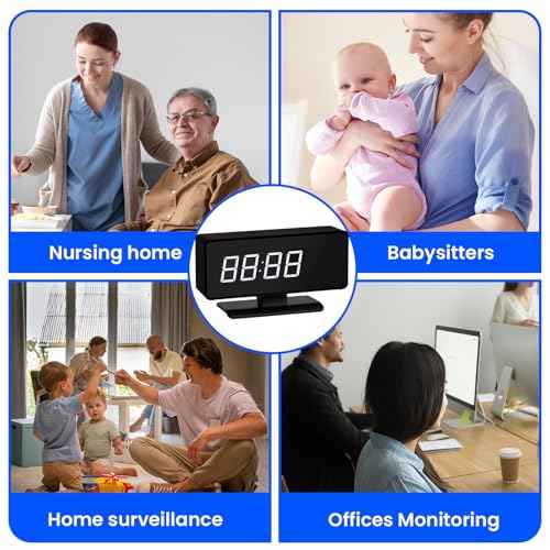Clock Camera - Full HD 4k Wireless Camera - WiFi Nanny Cam for Home Indoor Security - WiFi & Bluetooth Connection Full Color Night Vision