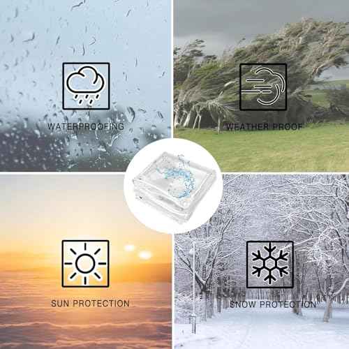 Clear Tarps Heavy Duty PVC, Transparent Tarp Durable Waterproof Dustproof Windproof, Tarpaulin with Grommets & Ropes for Greenhouse, Patio, Garden, Pavilion, Chicken, Porch, Outdoor (6 * 10foot)