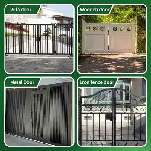 8 Inch Gate Wheel, Suitable for Metal Tube Gates, Capacity 750 Lbs, 360 Degree Rotation, Equipped with Spring Loaded Heavy Duty Gate Wheel, with Installation Tools