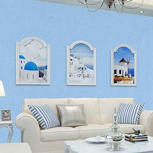 Mecpar Blue Wallpaper 17.71 in16.4 Ft Contact Paper Peel and Stick Removable Self-Adhesive Decorative Film Roll Easy to Apply