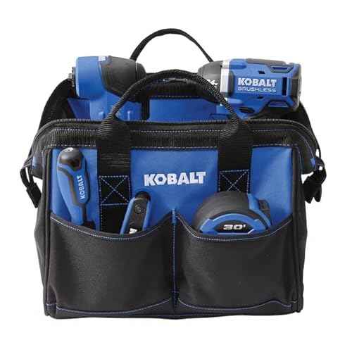 Kobalt Tool Bag 12-in Zippered Tool Bag