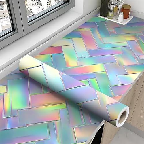Marble Peel and Stick Wallpaper Removable Self Adhesive Vinyl Wall Covering Decorative Wallpaper for Bedroom Living Room Home Decor 39.3X16in