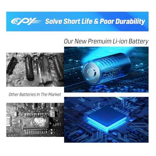 CPY Replacement for Kobalt 40V Battery 6Ah, Compatible with Kobalt 40V Max Battery KB-540-06 KB440-06 KB240-06 KB2540C-06 KB640-03 for Cordless Power Tools