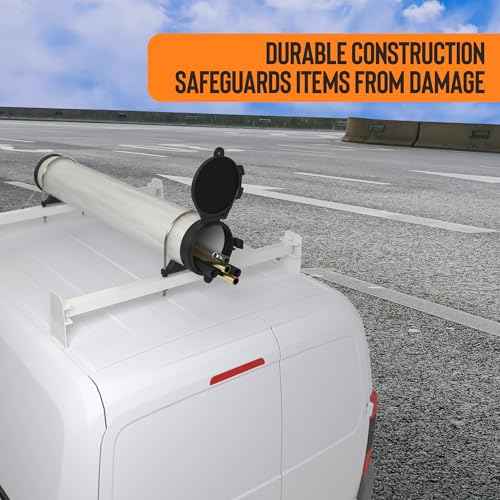 Conduit Carrier Kit 6 Inch Diameter (Black) - PVC Conduit Carrier, Mounting Hardware Included