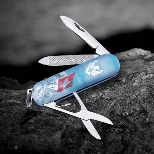 Swiss Eagle Premium Quality 5 in 1 Multi Tool Pocket Knife for Men - Compact - Tools In Your Pocket - Multicolor
