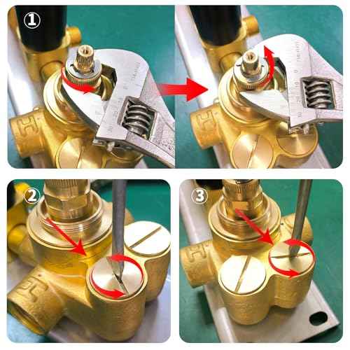 ¡¼For BEFORE July, 2022¡½ HOMEDEC 2/3/4/5 Way Shower Diverter Temperature Cartridge Replacement