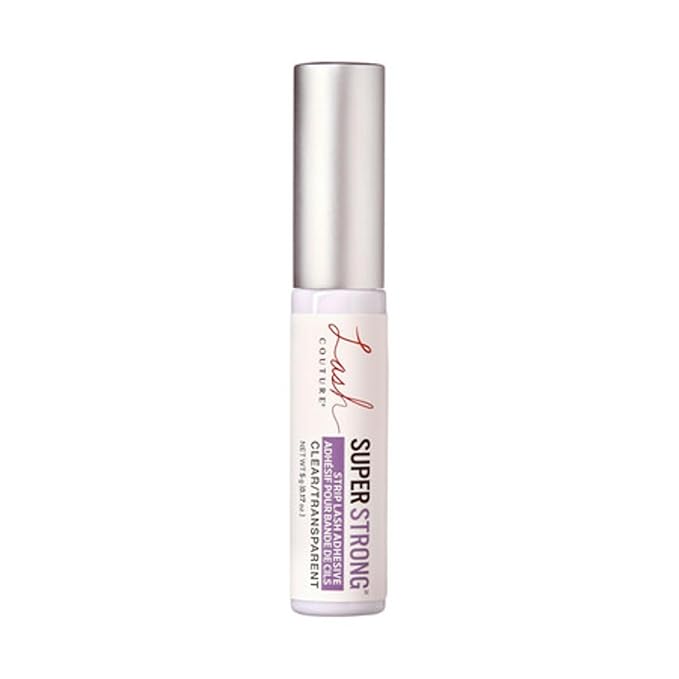 KISS Lash Couture, Lash Glue, Super Strong Strip Lash Adhesive, White, Includes Lash Adhesive, Long Lasting Wear, Can Be Used with Strip Lashes and Lash Clusters (Pack of 2), Clear