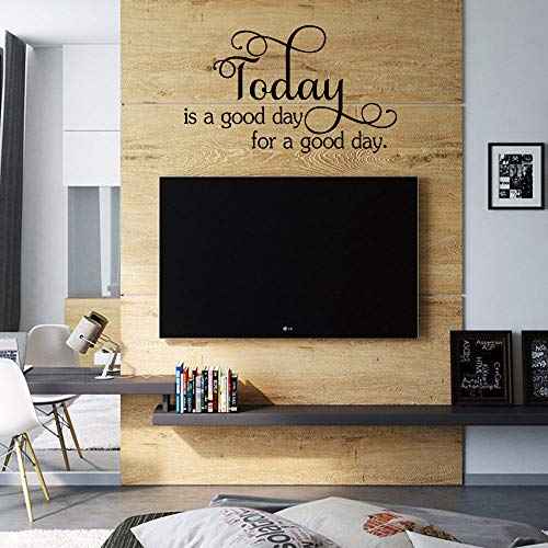 Today is A Good Day for A Good Day Vinyl Wall Decal Positive Quotes Lettering Words D?cor Inspirational Art Letters