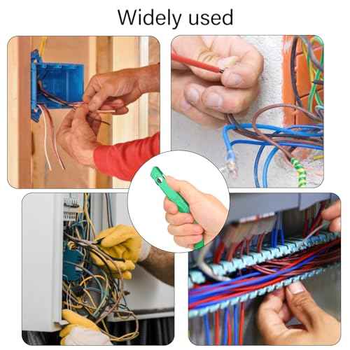 Wire Straightener & Untwist Tool for 1.3mm Crystal Network Cables ? Efficient Cable Comb and Wires Pair Separator