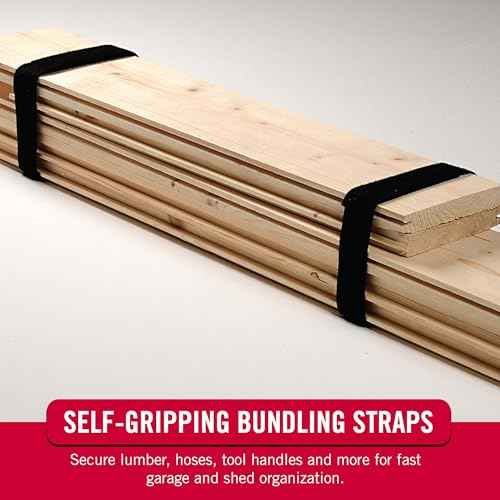 VELCRO Brand VEL-30767-AMS Narrow Straps 3/4 in x 30 ft Roll | Cut to Length Reusable Self-Gripping Tape | Bundle Wrap Garden Tools, Hoses, Organize Craft Supplies, Camping Gear, More | Black