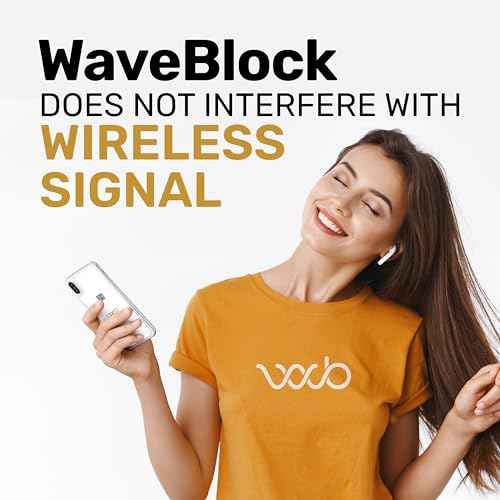 WaveBlock Classic, 2 Pair EarProtect Sticker for AirPods Classic 1st Generation, Harm Blocker for AirPods, 5G Shield Reduction, Fits in Case, Tested in FCC Certified Lab