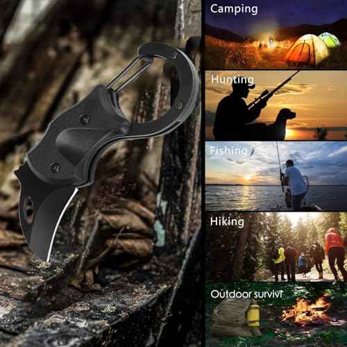 2 Pack Small Pocket Knife Fathers Mothers Dad Mom Day Gifts for Men Women from Daughter Wife Husband Son, EDC Knives Anniversary Birthday & Christmas Gifts for Him Her, Cool Gadgets Stocking Stuffers