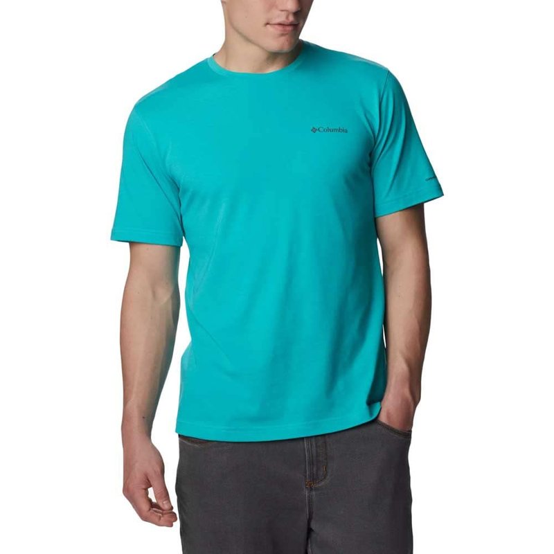 Columbia Men's Thistletown Hills Short Sleeve, Bright Aqua, XX-Large