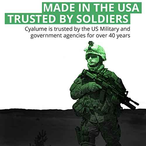 Cyalume Glow Sticks Military Grade Lightstick - Premium Green 6¡± SnapLight Emergency Chemical Light Stick with 12 Hour Duration , 10 Pack