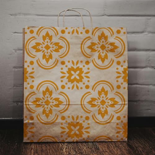 4Pcs Tile Stencils for Painting Floor DIY Crafts Reusable Plastic Stencils for Painting on Wood Wall Fabric Canvas Furniture