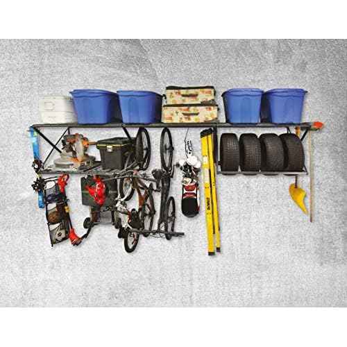 Proslat 63024 ProRack Double Side Hook Accessory Pack (4 Pack), Black, 6"