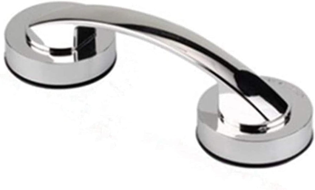 handrail Handles Bathtub Grab Bars Toilet Grab Bars Glass Door Handles Suction Cup Bathroom Handrails Sliding Door Handles Safety Handrail/Silver/19.4Cm