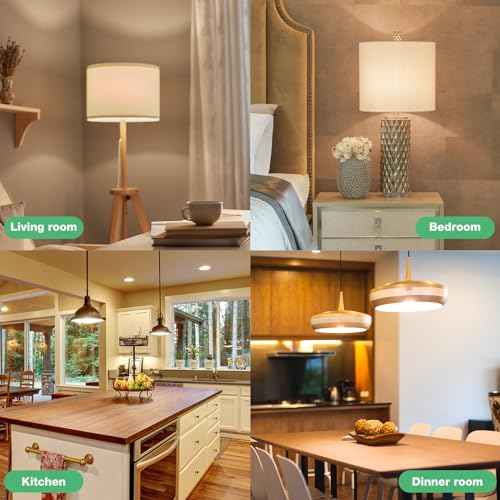 LED Light Bulbs Daylight 5000K, 60 Watt Equivalent LED Bulbs, A19 Standard Bulbs, 800 LM, 15000 Hours, E26 Base, Non-Dimmable, 8W LED Bulbs for Bedroom Living Room 48 Pack