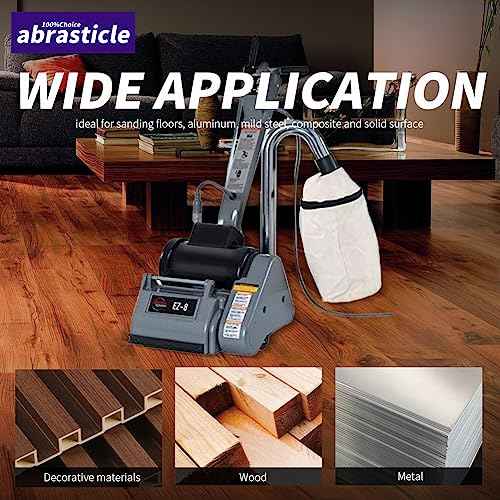 12 Packs 8 x 19 inch 60 Grit Cloth Floor Sanding Belts Ideal for Sanding Commercial and Residential Flooring
