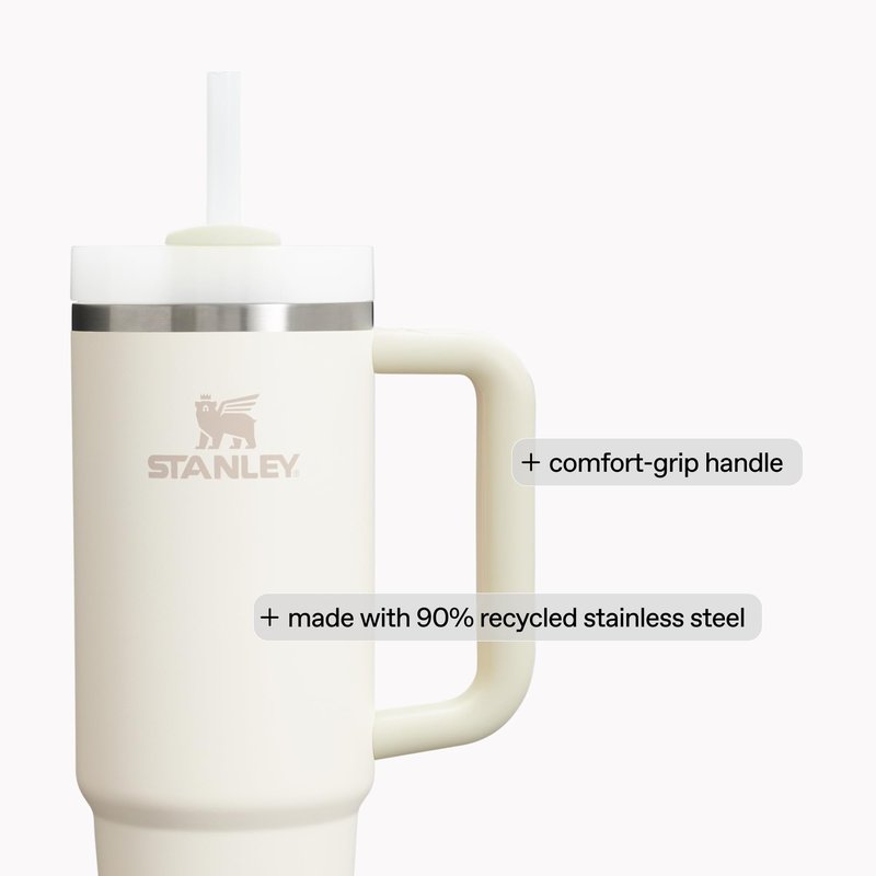 STANLEY Quencher H2.0 Tumbler with Handle and Straw 30 oz | Flowstate 3-Position Lid | Cup Holder Compatible for Travel | Insulated Stainless Steel Cup | BPA-Free | Lilac