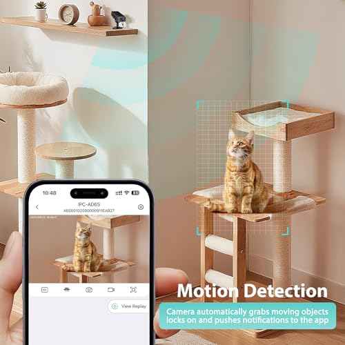 Hidden Camera, Nanny Cam for Home - Mini Nanny Camera with Free Cloud, Instant 3s Quick Setup with HD Dual-Screen Preview, Motion Detection, Works Online & Offline for Baby, Pet Monitoring