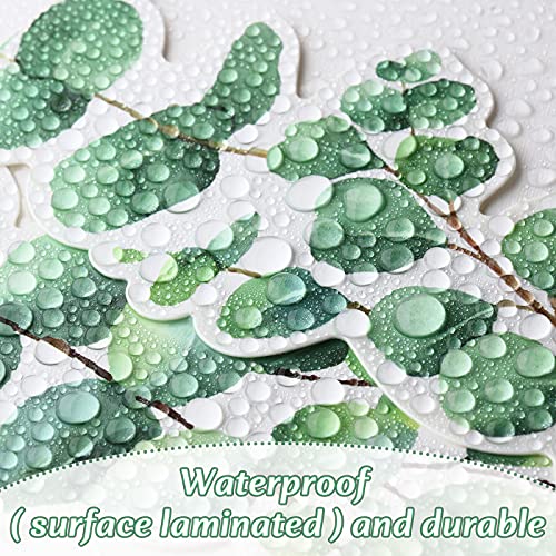 Eucalyptus Die-Cut Border Trim Bulletin Board Classroom Bulletin Wall Decor Greenery Trim Border Tropical Leaves Greenery Wall Decoration Green (39ft)