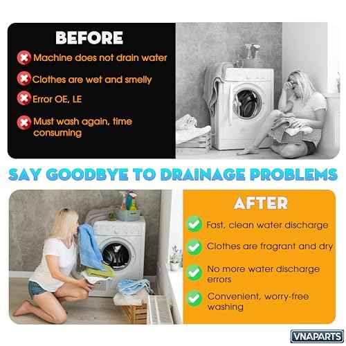 ¡¼2025 Upgraded¡½WM4270HVA Washer Drain Pump Motor for LG LG WM4270HWA WM4370HKA WM4370HWA WM5000HWA WM5000HVA WM0642HW WM0642HS Washer Machines