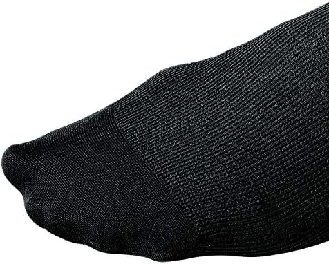 JOBST forMen Knee High 15-20 mmHg Compression Socks, Closed Toe, X-Large, Black