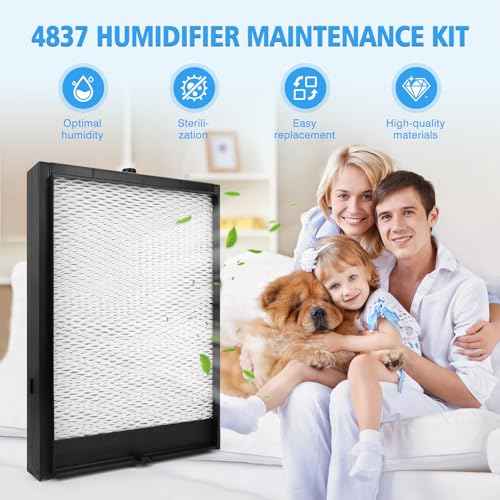 4837 Humidifier Maintenance Kit, Compatible with Models 560, 560A, and 568, Includes Water Panel (35) and Other Components Required for Replacement.