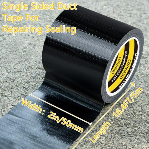 Heavy-Duty Rubber Adhesive Tape 2inX16.4FT Strong Bonding for Repair Sealing and Fixing Ideal for Pipes Home Office and Industrial Use