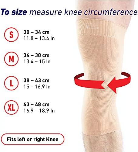 Neo-G Knee Sleeve for Daily wearing, Sports - Good for Sprains, Strains, Weak Muscles - Knee Sleeves for Men Women - Airflow