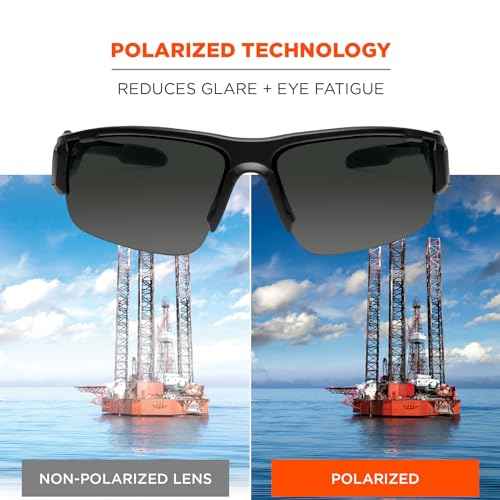 Ergodyne Skullerz DAGR Polarized Safety Sunglasses
