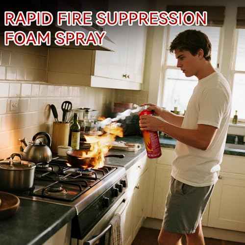 4-Pack Fire Extinguisher with Mount Brackets£¬Portable for Home, Kitchen, Car, Boat£¬BBQ -Multi-Purpose Fire Protection