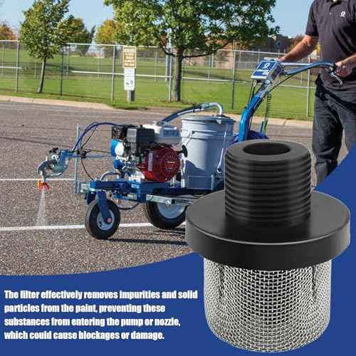 288716 3/4" Inlet Suction Strainer Sprayer Paint Strainer Airless Spray Machine Filter Replacement 2pcs for Airless Paint Sprayer