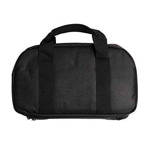 Kershaw Knife Storage Bag (Z997); 13 x 7.5 in. Case with Black Nylon Siding, Black Nylon Straps, 8-Pocket Removable Center Section, Red Logo Embossed Patch and 18 Folding Knife Capacity; 12 oz