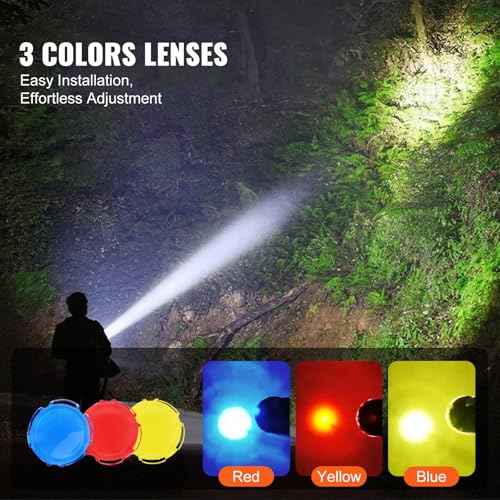 VEVOR Rechargeable Lighting Devices: Flashlights, Spotlights & Headlamps for Outdoor Adventures, Emergencies & Daily Use
