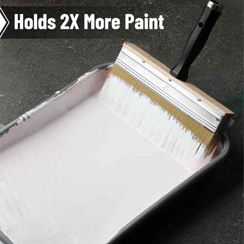 Bates- Deck Stain Brush, 9 Inch, Stain Brushes for Wood, Deck Brush, Large Paint Brushes