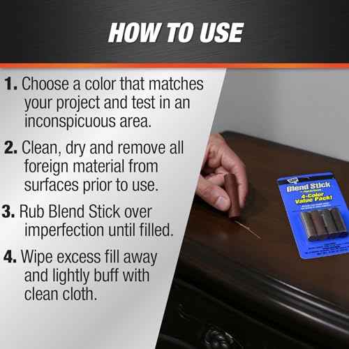 DAP Plastic Wood Blend Sticks 4-Pack, True Wood (7079804102)
